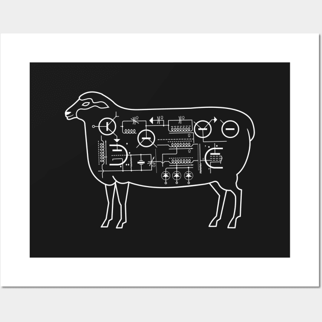 Do Androids Dream of Electric Sheep? Wall Art by junkfed